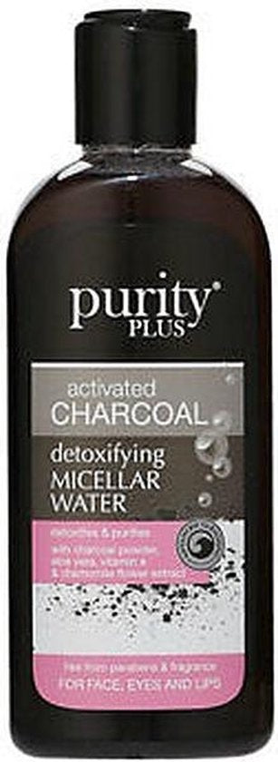 Purity plus micellar water charcoal