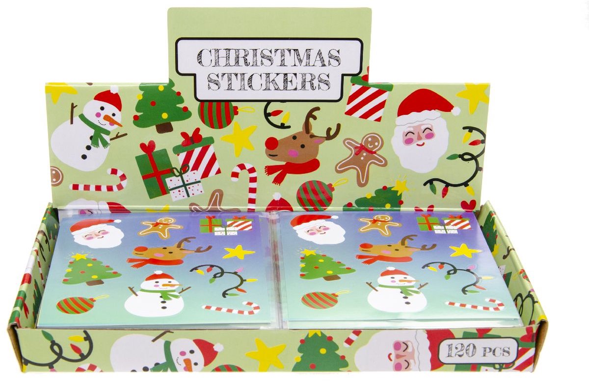 Duckiez stickers Kerstmis - 1 stuk