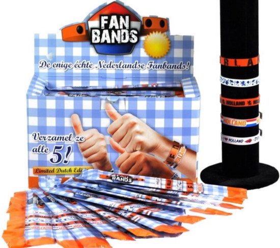 Oranje Hollandse bandjes | Nederlandse armband