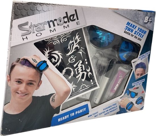 Starmodel homme tattoo set